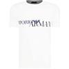 Emporio Armani T-Shirt Uomo 111035 0A516, Maglietta Manica Corta, Girocollo (Bianco, L)
