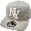J26 Kids SNAPBACK USA Cap Teenie Kappe Berretto Trucker Cappy Sport NY, grigio., Taglia unica