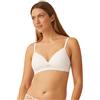 Naturana Padded Soft Cup Bra 5672, Reggiseno Imbottito Donna, White,