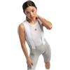 SIROKO - Salopette da Ciclismo Riciclata da Donna Sía - XL - Grigio