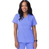 ADAR Medical Uniforms Sivvan Divise sanitarie Donna Finto Avvolgimento - S8302 - Ceil Blue - 2X