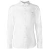Farah Brewer - Camicia da Uomo in Cotone Oxford Slim Fit Bianco L
