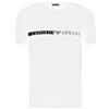 Emporio Armani Maglietta Uomo 111971 2F525, T-Shirt Manica Corta, Girocollo, Slim (Bianco, M)