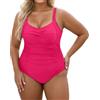 Generico Costume Intero Donna Curvy Costume Intero Donna Taglie Forti Costumi Interi Modellante Gonna Nero Piscina Triangolo da Bagno per Contenitivo Reggiseno Moda Abbigliamento Elasticizzato Mare Vita Alta