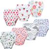 JackLoveBriefs Mutandine Apprendimento Bambini Intima per Bambini Cotone 1-2 Anni Multicolore，Dimensione:80