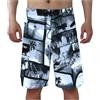 Generico Costume Da Bagno Uomo Pantaloncino Bermuda Costumi Lungo Corto Pantaloncini Surf Taglie Forti Boxer Fiori Americani Cotone Swimming Shorts Men Slip Gym Di Ibisco Mutanda Napoli a In Felpa,Blu,M