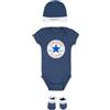 Converse Classic Ctp 3pc Set di Magliette per Bambino e Neonato Unisex - Bimbi 0-24 (Pacco da 1)