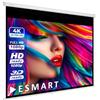 ESMART Economy EXR schermo manuale, larghezza totale 257 cm, telo: bianco | Area di proiezione 240 × 180 cm, formato 4:3, telo bianco per home cinema e presentazioni, apertura manuale