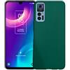 KEJI Cover Custodia in TPU, Morbido Custodia Cover Slim Anti Scivolo Custodia Protezione Posteriore Cover Antiurto per Cover per TCL 30 5G/TCL 30/TCL 30 Plus (Verde)