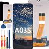 Yuxyiony Nuovo schermo di ricambio per Samsung Galaxy A03S A037A A037W A037G LCD Display Riparazione dello schermo e accessori strumento di ricambio.
