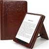 XiflLife Custodia sottile per Kindle Paperwhite da 7/6,8 con cinturino da polso (12/11a generazione 2024/2021) e Kindle Colorsoft Signature Edition, custodia con supporto e slot per schede, custodia in PU di