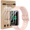 Bodyguard 4 pezzi Vetro Temperato per Samsung Galaxy Fit 3, a prova di bolle, Morbido TPU Film, Anti Graffio Protezione schermo, Anti-olio, Alta chiarezza Samsung Galaxy Fit 3 Vetro Protezione