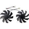 LIYANYG per dell per Lenovo per GeForce RTX3060 3060ti 3070 3070ti 3080 3090 Ventola della Scheda Grafica(A Pair of Fans)