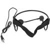 Akozon Mini Microfono Headban da 3,5 Mm, Jack da 3,5 Mm Condensatore con Tappo a Vite Maschio per L'insegnamento delle Prestazioni Mini Archetto Cablato Gancio per L'orecchio da 3,5 Mm