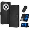 PanXCase Cover Libro per Xiaomi Redmi 17C / 14C 4G / Poco C75 - Custodia PU Pelle Wallet, Supporto, 3 Porta Carte, Magnetica Antiurto Case (Nero)