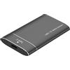 Dgayaeic Disco rigido portatile, unità esterna SSD, per la gestione dei dispositivi, protezione di backup e password, cavi USB-A, disco rigido da 500 GB