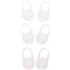 HIOPOIUYT Set di 3 paia di gommini auricolari in morbido silicone per auricolari, ricambio per cuffie virtuali surround
