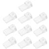 OSALADI 10 Pezzi Protezione per Porta di Ricarica con Foro Antipolvere in PVC Copertura Protettiva per Telefono Compatibile con iPhone Adatto per Laptop e Dispositivi Mobili