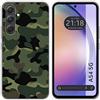 Tumundosmartphone Cover Silicone per Samsung Galaxy A54 5G Disegno Mimetico Disegni