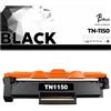 Betaink 1 Toner TN-1150 compatibile per Brother HL-L1240W HL-L1242W HL-L1242WXL, DCP-L1640W DCP-L1642W DCP-L1660W - CON CHIP - 1000 pagine - Nero