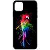 Mixroom - Cover Custodia Back case In TPU Silicone Morbido Per Honor X5c / X5c Plus Fantasia Pappagallo O206