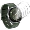 Anoowkoa 4 Pezzi Pellicola Protettiva per Samsung Galaxy Watch 9/8/7/6/FE 40mm Vetro Temperato Pellicola Schermo Intero Trasparente Compatibile con Samsung Galaxy Watch 9 40mm