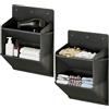 QUMENEY 2 pezzi organizer per scarpe per camper con nastro adesivo da appendere sopra la porta scarpiera pieghevole da appendere grandi tasche profonde armadio stretto salvaspazio organizer
