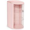 Generico Contenitore organizer per accessori capelli con 3 cassetti trasparenti
