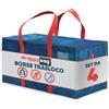 Wrappybag Borse Trasloco Resistenti XXL - Borsoni Grandi Set da 4