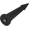 V-TAC Picchetto 26Cm per Faro LED in Alluminio Nero