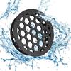 3D M Ricambio ottimizzato - Filtro per capelli adatto per canaline doccia TECE Drainline - senza attrezzi - Diametro 49 mm plastica nera - Sostituisce il setaccio originale TECE (660005)