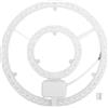 Fockety Kit di retrofit per lampada da soffitto con ventilatore LED da 12,01 pollici e 72 W, sostituzione lampada LED magnetica per ventilatore da soffitto bianco