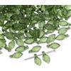 Whakano 200 perline in acrilico verde per fai da te, 5 × 10 mm, perline sciolte con foro, perline per fai da te, decorazioni fai da te, gioielli, collane, orecchini, portachiavi, verde