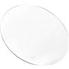 BATHVEVE Specchio Wavy Mirror Rotondo in Acrilico Moderno e Artistico, Decorativo da Parete per Camera da Letto, Facile da Pulire per Aumentare lo Spazio