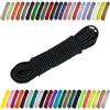 CARTONARE Cordoncino in gomma da 2 mm, 3 mm, per cucito, fai da te e attività all'aperto, elastico (580), nero, 3 mm x 5 m