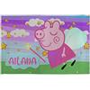 LolaPix Tovaglietta Pepa. Tovaglietta Bambini. Tovagliette Americane Personalizzate. Scuola. Tovaglioli Stoffa. 30x45 cm. Pepa