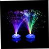DierCosy Fontana a Fibra Ottica Multicolore LED, Lampada Colorata a Batteria Con Luce Notturna Che Cambia Colore per Nozze, Natale e Feste