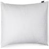 PinkZebra Federa in cotone seersucker, 80 x 80 cm, certificata ÖkoTex, morbida federa per cuscino, Made in EU, colore: bianco