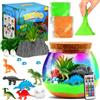Withosent Dinosauri Luce Notturna Bambini, DIY Kit Lavoretti Creativi per Bambini con Telecomando, Dinosauri Lampada Lavoretti Regalo di Compleanno per Ragazze Ragazzi di 3 4 5 6 7 8 anni