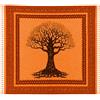 Ali Brothers Telo Mare Grande, cotone 210x230 cm+7cm frange| Telo Spiaggia antisabbia | Asciugamano Mare Fouta, frange e angoli - Pareo Donna Uomo Ragazzi | Pic Nic Beach Towel Coperta, lungo leggero (ARANCIO)