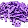 Pmnzdy 100 mollette da bucato in legno colorato naturale, 3,5 cm, graziose, piccole mini mollette in legno colorate per foto, mollette per foto, piccole decorazioni in legno, clip per cartoline,