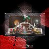 SHOWCASE LAB TECA IN PLEXIGLASS ACRILICO-DISPLAY-PER LEGO®75641-IL NASCONDIGLIO DEL DOTTOR HI