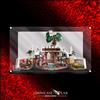 SHOWCASE LAB TECA IN PLEXIGLASS ACRILICO-DISPLAY-PER LEGO®75641-IL NASCONDIGLIO DEL DOTTOR HI