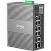 TP-LINK SWITCH Industriale 10P TP-LINK IES210GPP con 6P POE+ 2P PoE++ 2P Gigabit PoE++ 2
