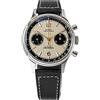 Sugess Gabbiano Sugess ST1901 Panda Champagne Cronografo Zaffiro, Schermo, 1963 Nuovo, Cinturino