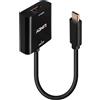 Lindy Adattatore Lindy USB-C a DisplayPort Nero [43269]
