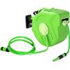 Avvolgitubo Da Giardino Retrattile Con Tubo Dell'acqua 15 M, Rullo Avvolgitubo Da Parete Girevole A 180°, Avvolgitubo Automatico Tubo Da Giardino Per