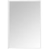 Relaxdays Specchio Senza Cornice 50 x 70 cm, bisellato, Verticale/Orizzontale, corridoio & Bagno
