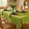 ECOMMERC3 Tovaglia Antimacchia Rettangolare Resinata Verde 100x140 cm