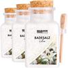 BRUBAKER Sali da Bagno 3x 400 g - Profumo di Giglio - Additivo da Bagno con Estratti Naturali - Bagno di Benessere per il Relax, la Ricreazione e la Cura del Corpo